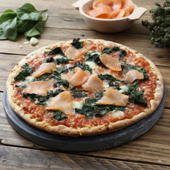 Pizza Spinachi el Salmone