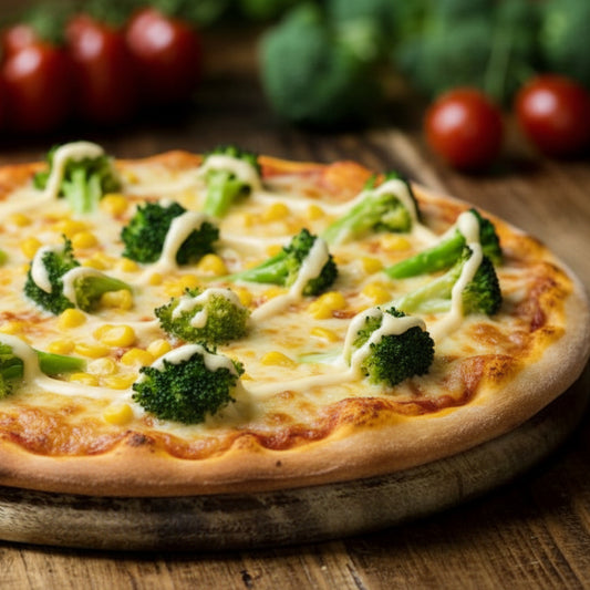 Pizza Veggie Hollandaise