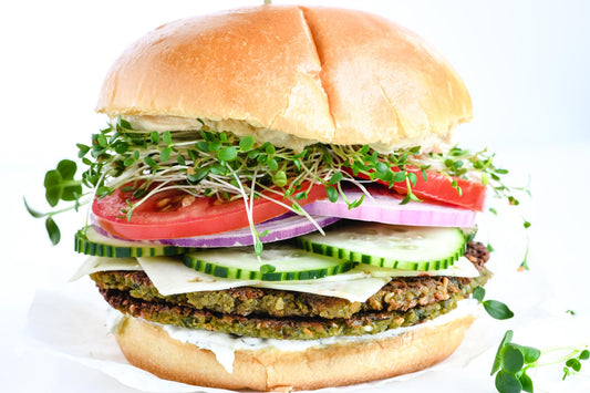 Falafel Burger Menü
