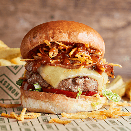 Hot Chilli Star Burger Menü