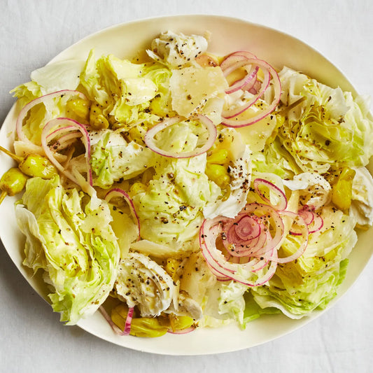 mit Eisbergsalat