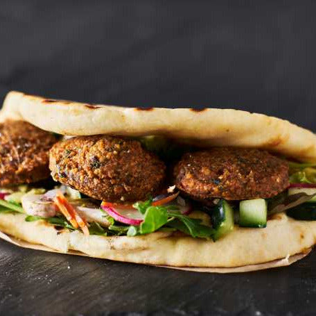 Falafel in flatbread