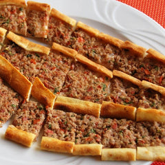 Pide mit Hackfleisch (ohne Käse)