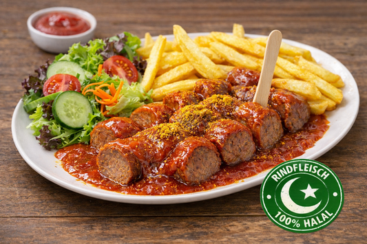 Currywurst Teller